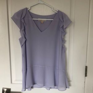 Michael Kors light purple blouse size s
